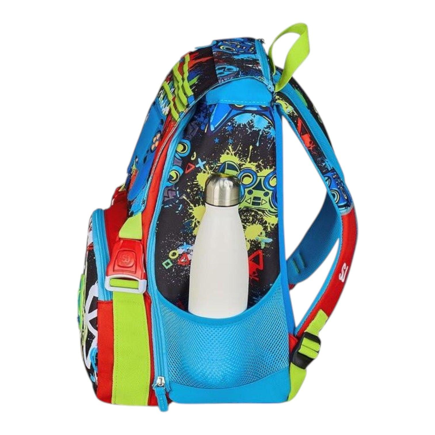 SJ Gang Game LED Boy Zaino Estensibile 27L con LED.