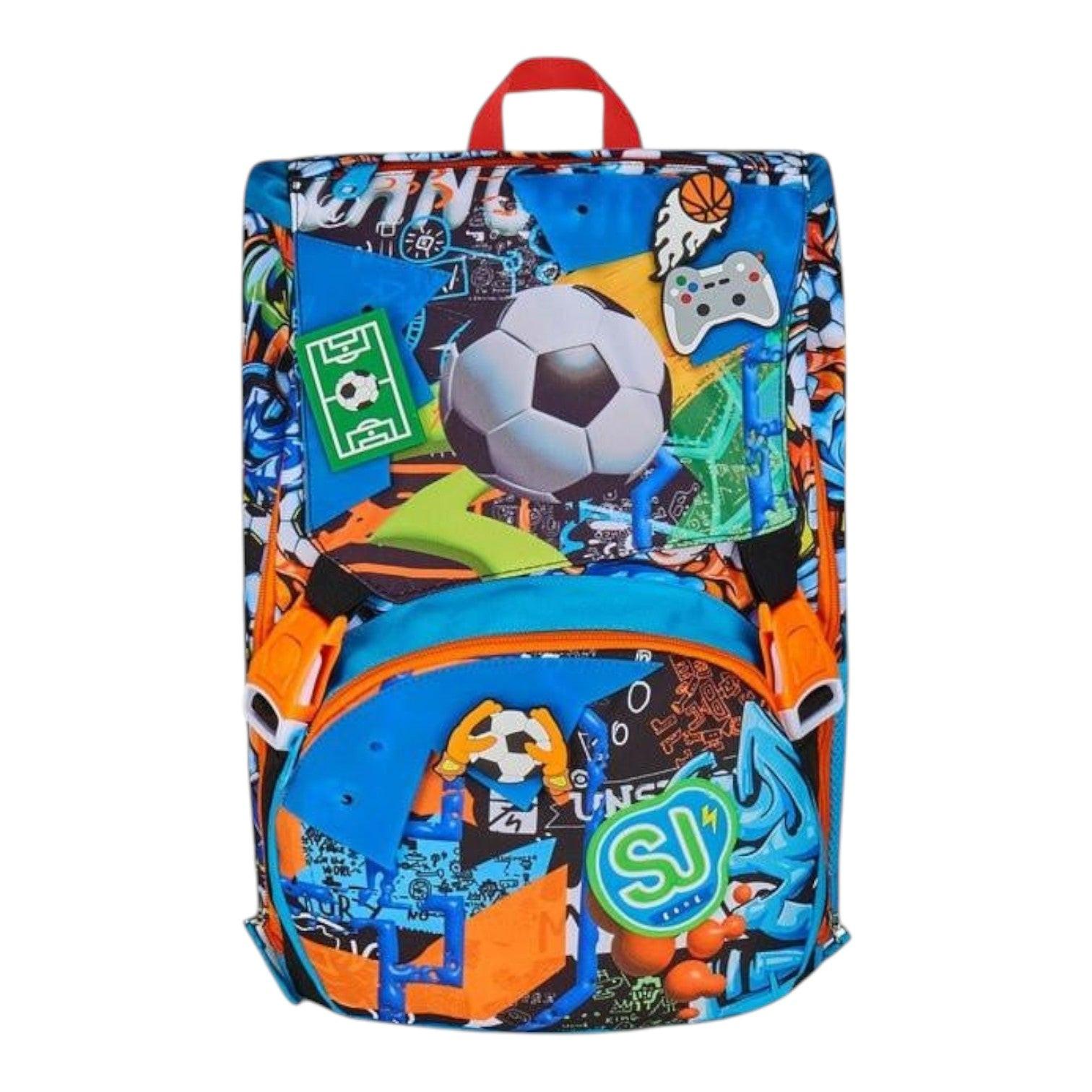 SJ Gang Tinypatch Boy Zaino Estensibile 24L con Pins.
