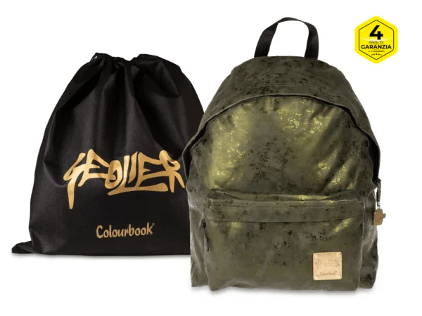 Zaino Green Quarz Geolier - 20L Ufficiale Geoliermerch - Quiscuola.it – Zaini, Astucci e Diari Scuola