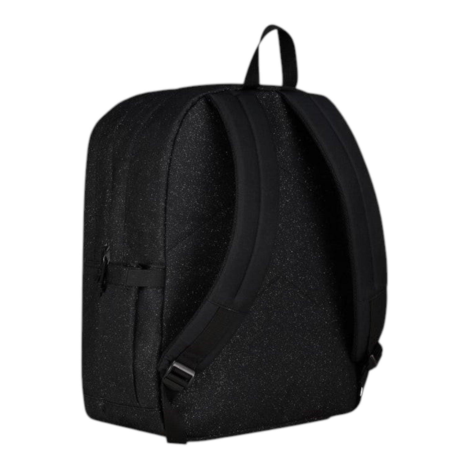Zaino Jelek Nero Shine Glitter 34L in Poliestere Riciclato.