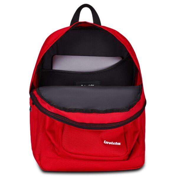 Zaino Maxi Jelek 38 LT Plain Invicta Geranium Red - Quiscuola.it – Zaini, Astucci e Diari Scuola