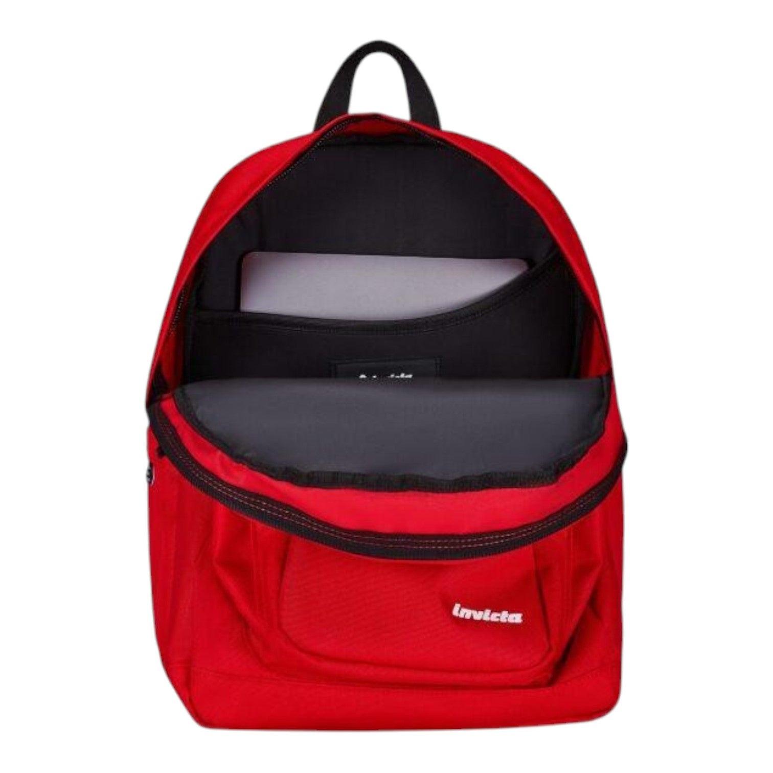 Zaino Maxi Jelek 38 LT Plain Invicta Geranium Red.