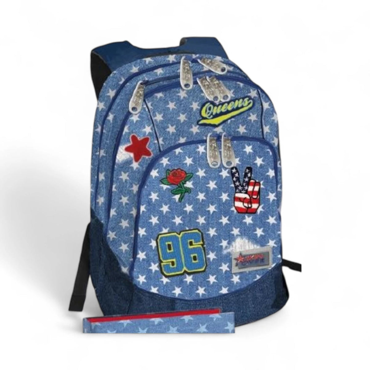 Zaino Scuola SKIN OVER 2018 - DREAM BAG LINEA DENIM: Eleganza e Funzionalità per la Scuola - Quiscuola.it – Zaini, Astucci e Diari Scuola