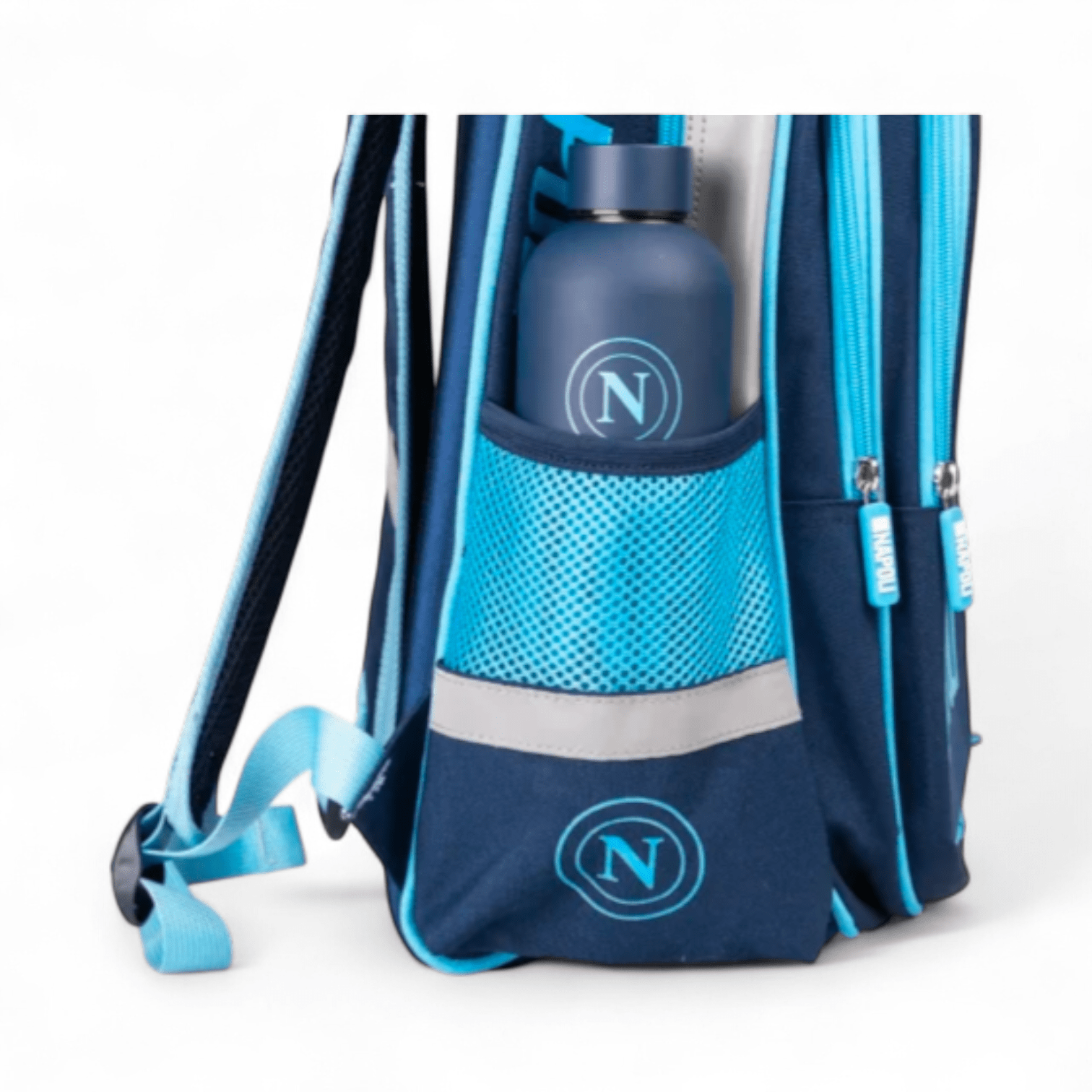 Zaino Scuola SSC Napoli Dark Blue con Borraccia Omaggio - Quiscuola.it – Zaini, Astucci e Diari Scuola