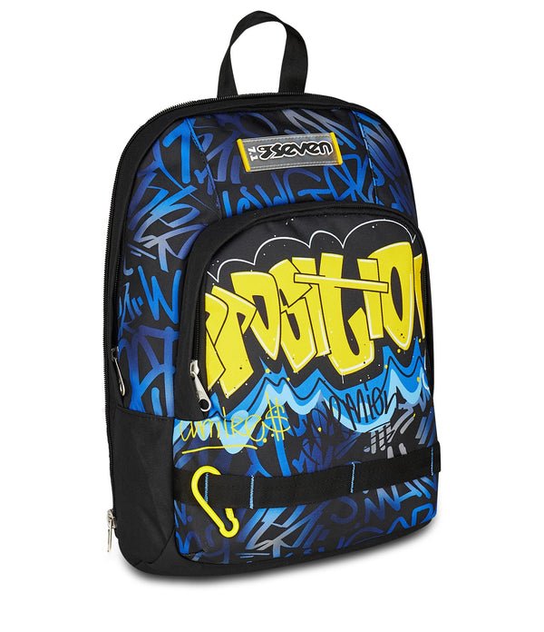 Zaino Seven Dual Detach Hidden Spot Boy – 2 in 1 con Porta PC e Organizer - Quiscuola.it – Zaini, Astucci e Diari Scuola