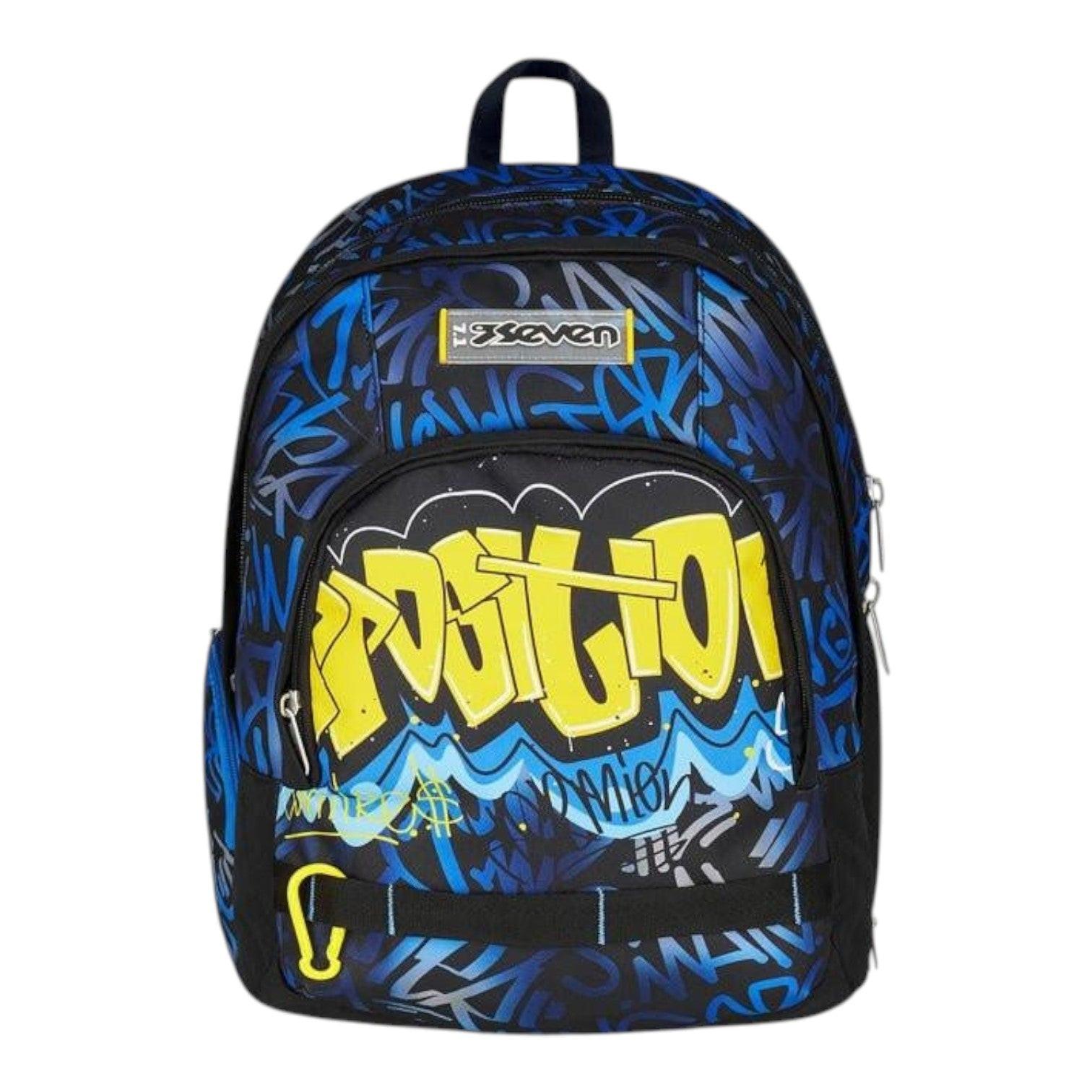 Zaino Seven Dual Detach Hidden Spot Boy 32L 2 in 1 con Porta PC.