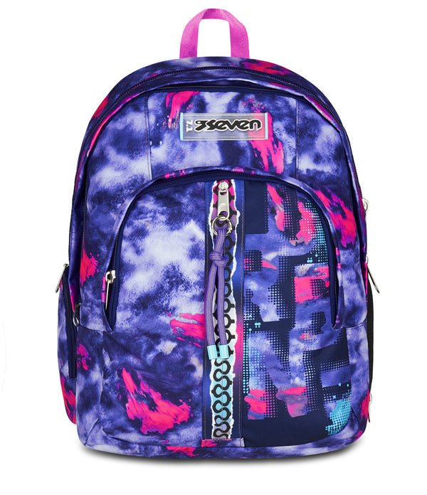 Zaino Seven Dual Detach Shady Dye Girl – 2 in 1 con Zainetto Staccabile - Quiscuola.it – Zaini, Astucci e Diari Scuola
