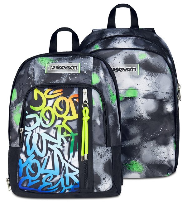 Zaino Seven Dual Detach Sprint Paint Boy – 2 in 1 con Porta PC e Organizer - Quiscuola.it – Zaini, Astucci e Diari Scuola