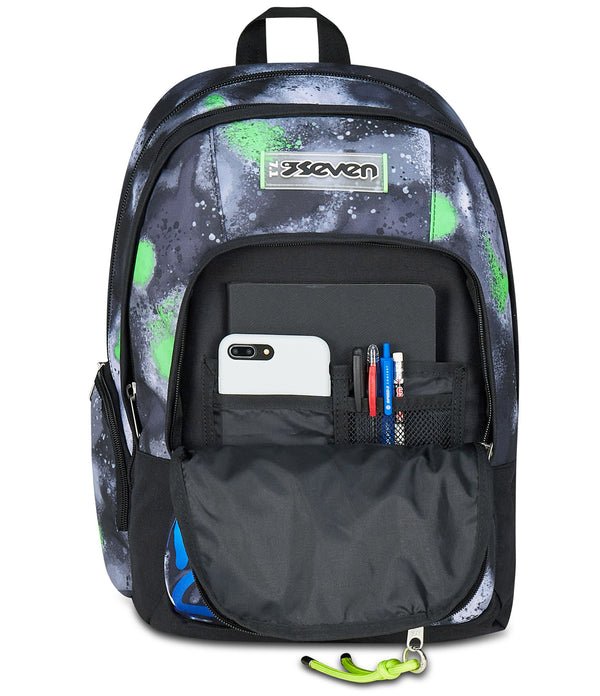 Zaino Seven Dual Detach Sprint Paint Boy – 2 in 1 con Porta PC e Organizer - Quiscuola.it – Zaini, Astucci e Diari Scuola