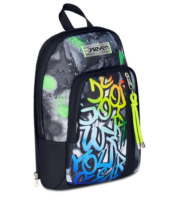 Zaino Seven Dual Detach Sprint Paint Boy – 2 in 1 con Porta PC e Organizer - Quiscuola.it – Zaini, Astucci e Diari Scuola