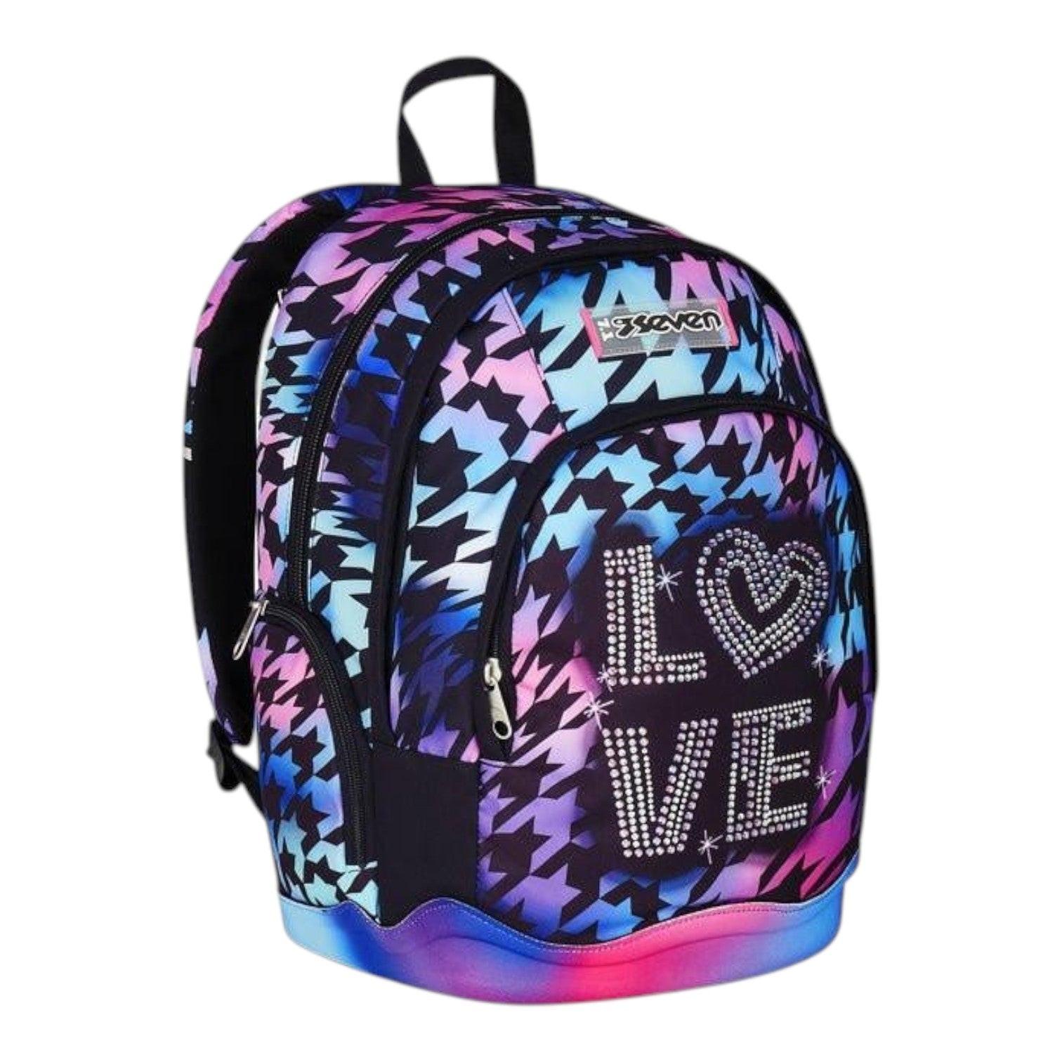 Zaino Seven Dual Glow Love 31L Comodo e Organizzato.