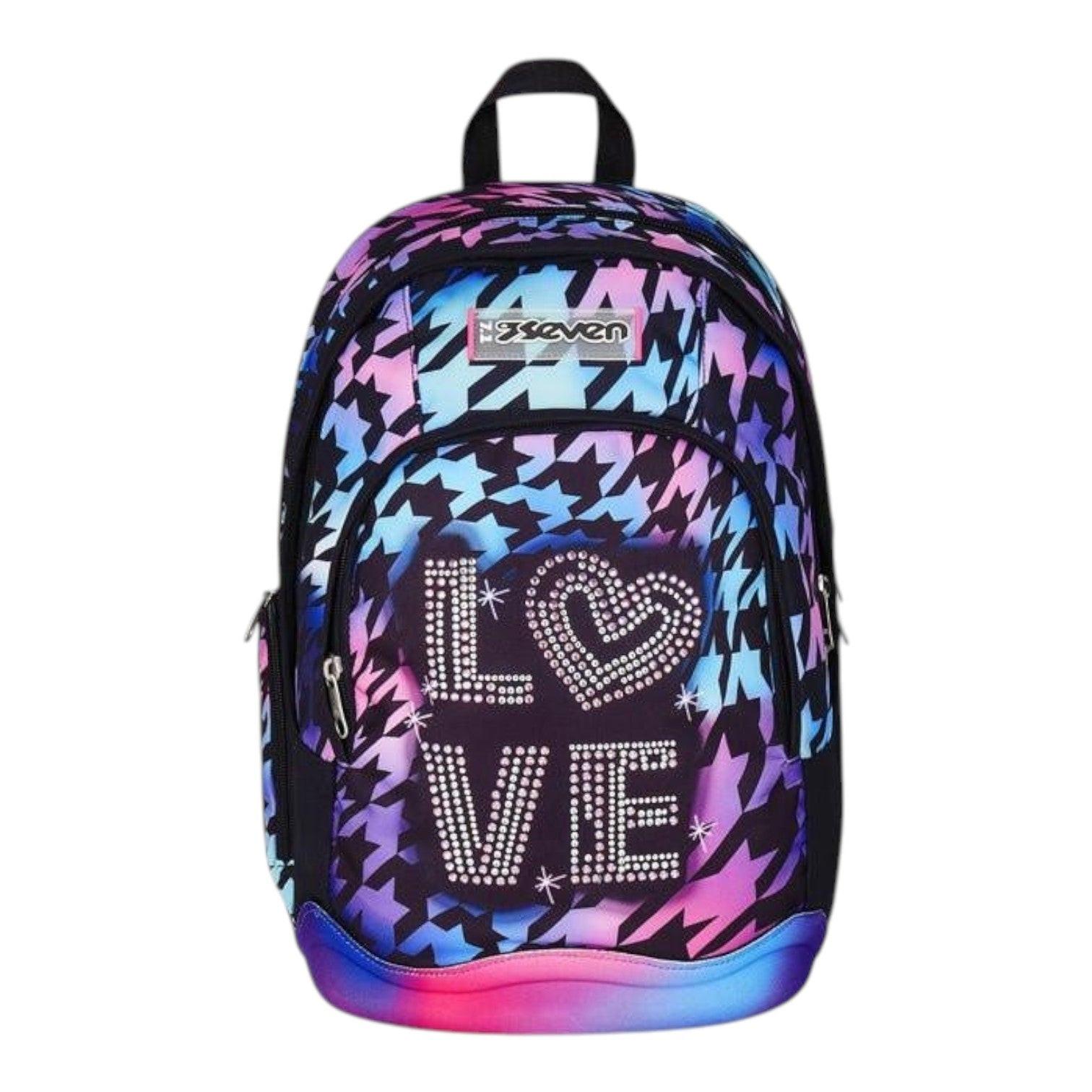 Zaino Seven Dual Glow Love 31L Comodo e Organizzato.