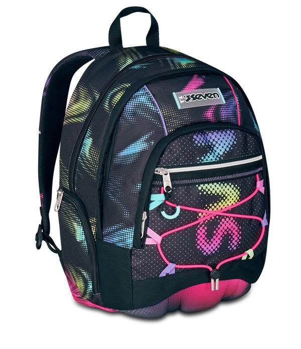 Zaino Seven Dual Optical Shade Girl – Con Fondo 3D e Porta PC - Quiscuola.it – Zaini, Astucci e Diari Scuola