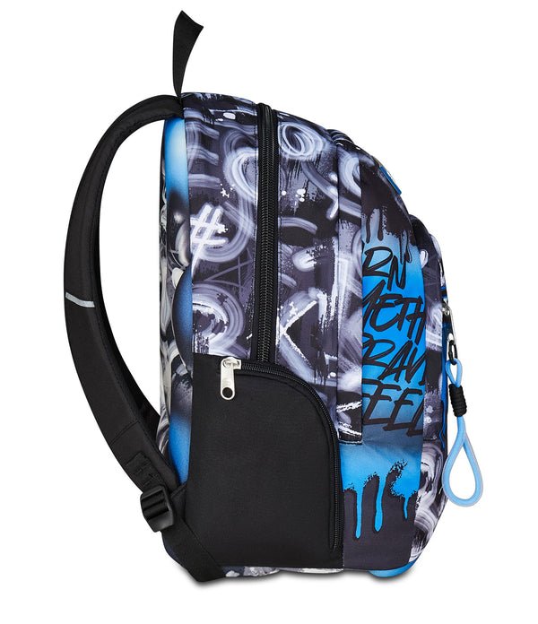 Zaino Seven Dual Quick Graffiti Boy – Fondo 3D, Porta PC e Organizer - Quiscuola.it – Zaini, Astucci e Diari Scuola
