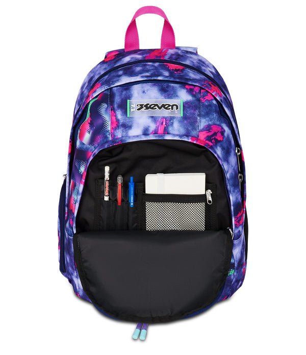 Zaino Seven Dual Shady Dye Girl – Doppio Scomparto con Porta PC e Organizer - Quiscuola.it – Zaini, Astucci e Diari Scuola