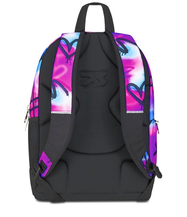 Zaino Seven Dual Sprint Paint Girl – Porta PC, Organizer e Doppio Scomparto - Quiscuola.it – Zaini, Astucci e Diari Scuola