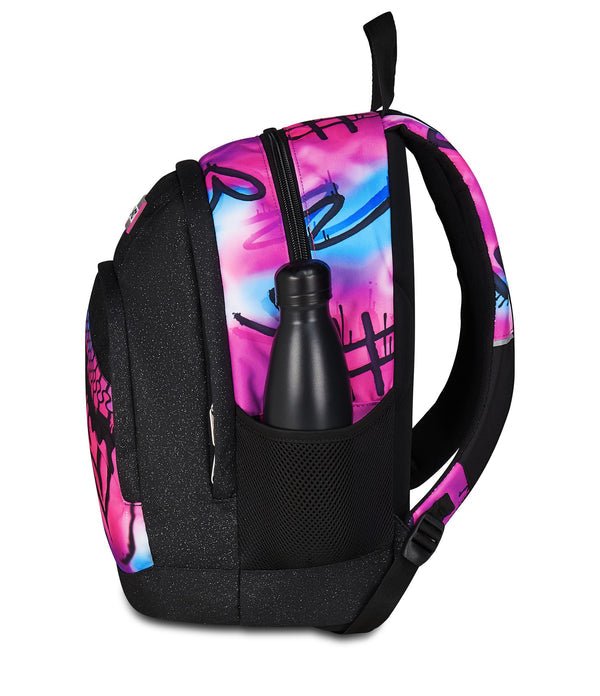 Zaino Seven Dual Sprint Paint Girl – Porta PC, Organizer e Doppio Scomparto - Quiscuola.it – Zaini, Astucci e Diari Scuola