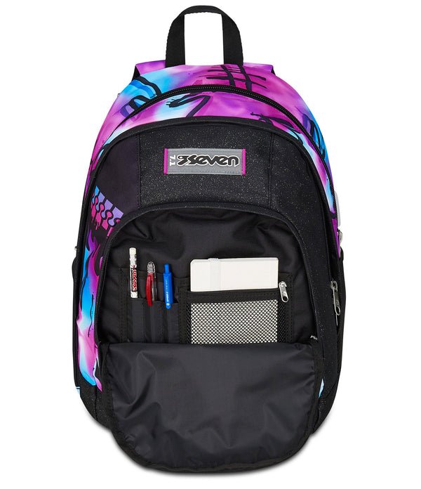 Zaino Seven Dual Sprint Paint Girl – Porta PC, Organizer e Doppio Scomparto - Quiscuola.it – Zaini, Astucci e Diari Scuola