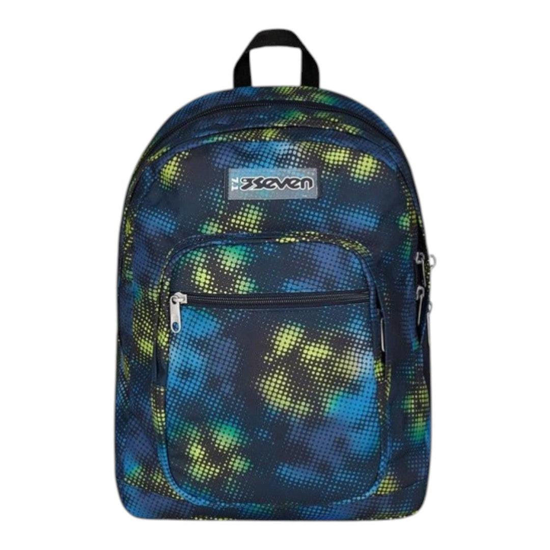 Seven Freethink Boy Zaino Scuola Doppio Scomparto 34L.