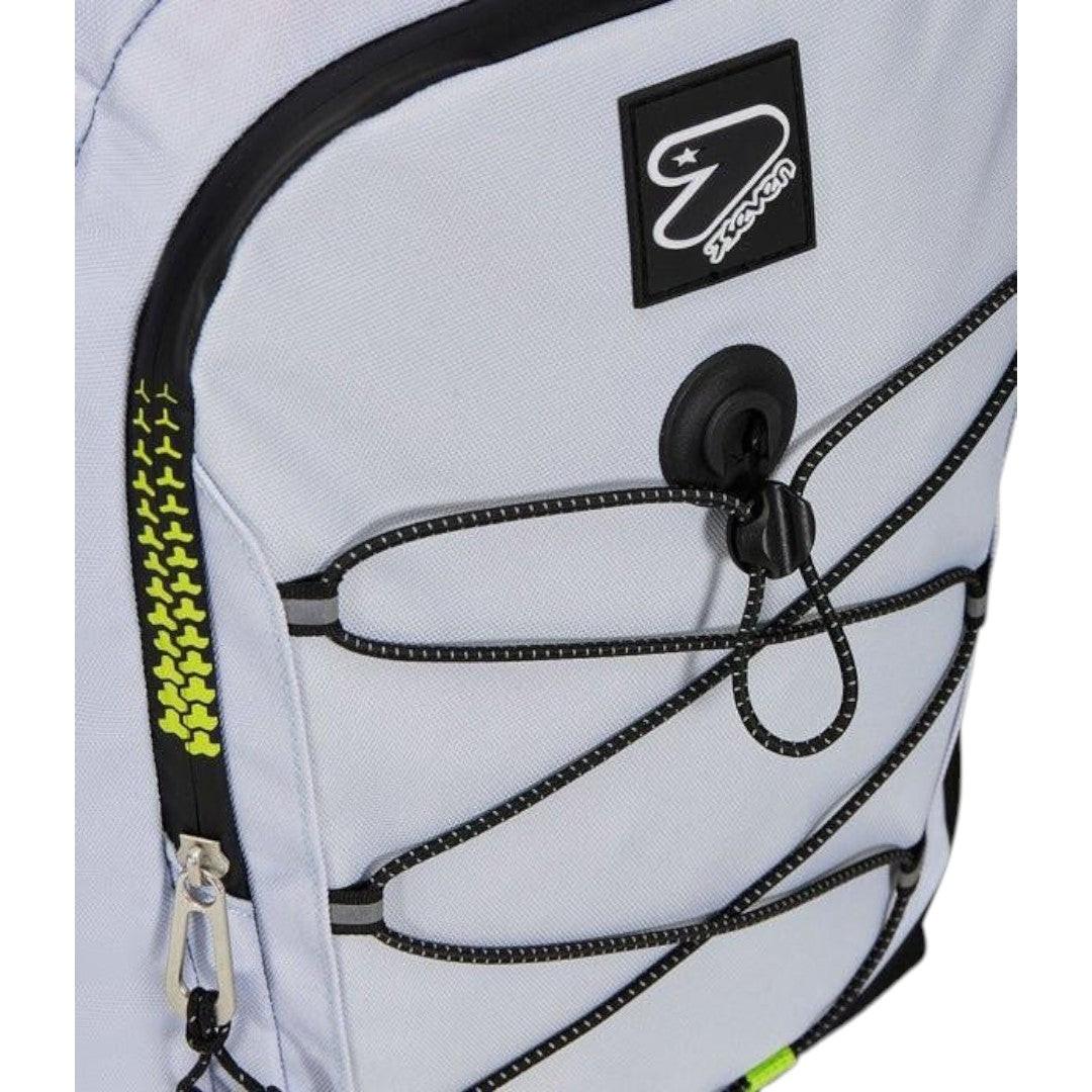 Zaino Seven TECH – Riciclato, Capiente e Porta PC (Bianco).