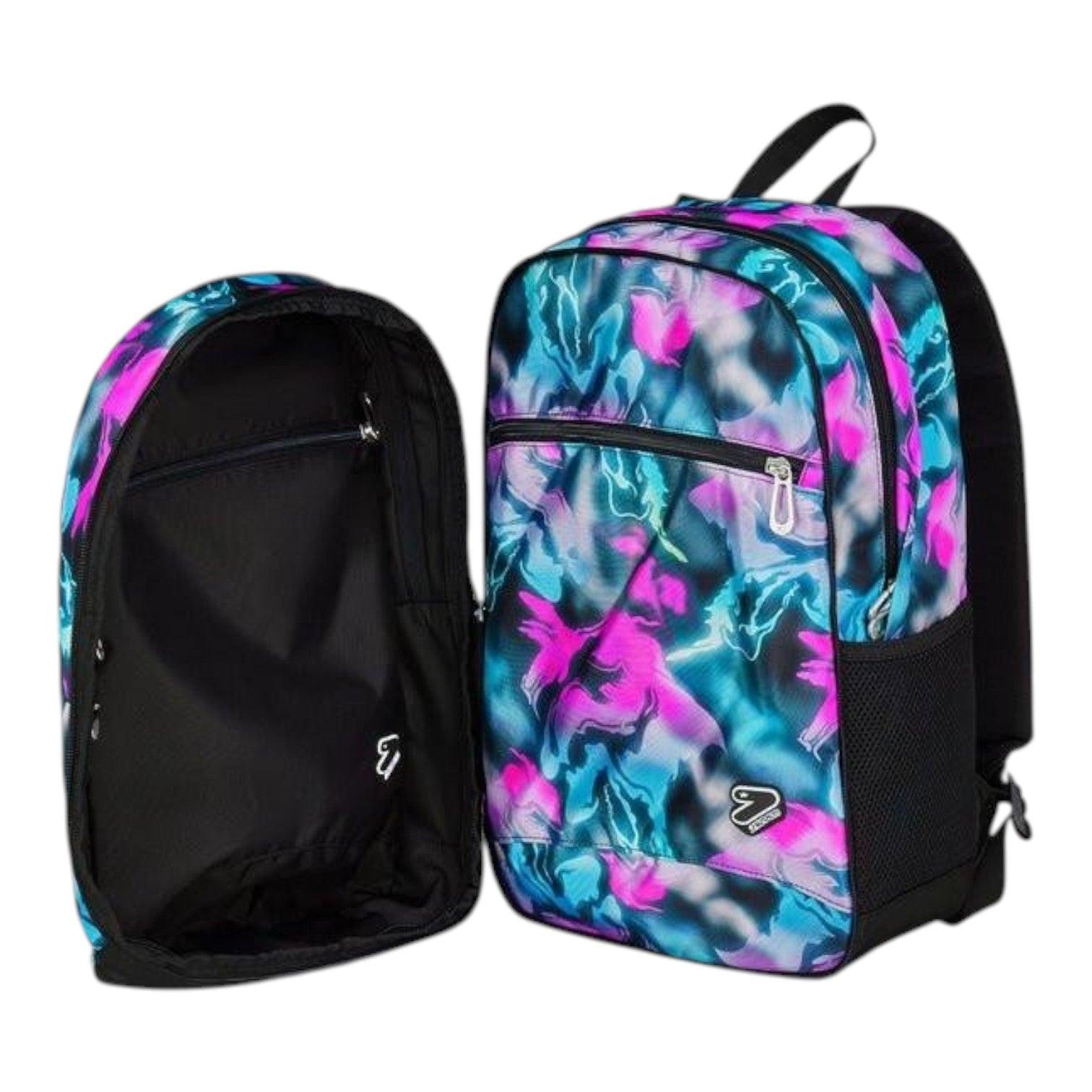 Seven The Double Pro XXL Detach Blu e Fuxia Zaino 3 in 1 34L.