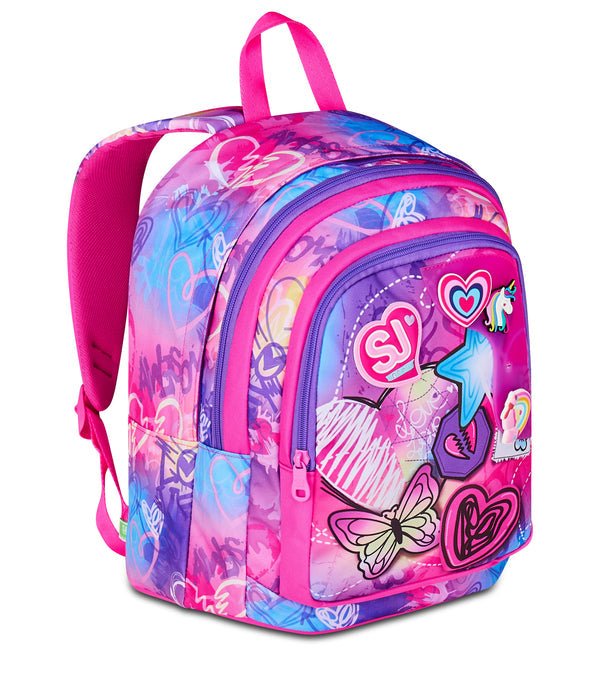 Zaino SJ Gang Advanced Tinypatch Girl – Doppio Scomparto 29 Lt - Quiscuola.it – Zaini, Astucci e Diari Scuola