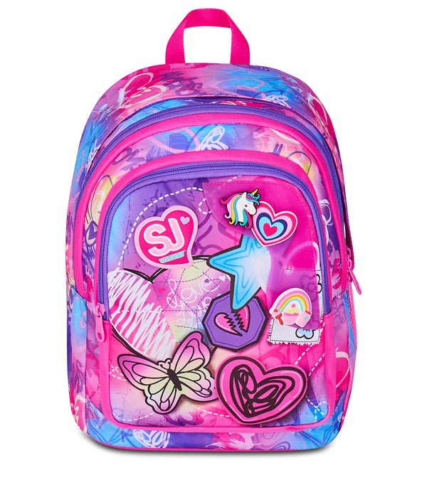 Zaino SJ Gang Advanced Tinypatch Girl – Doppio Scomparto 29 Lt - Quiscuola.it – Zaini, Astucci e Diari Scuola