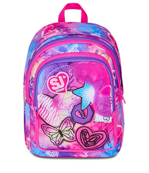 Zaino SJ Gang Advanced Tinypatch Girl – Doppio Scomparto 29 Lt - Quiscuola.it – Zaini, Astucci e Diari Scuola