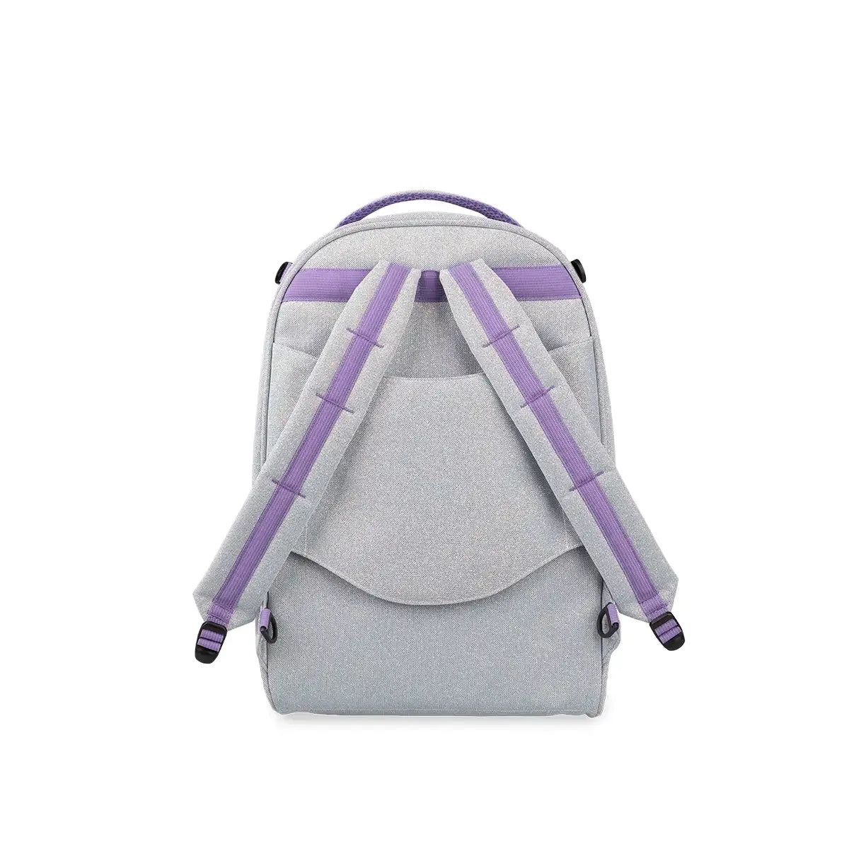 Zaino trolley scuola Glitter Colourbook lilla 35 L con zainetto staccabile - foto 4